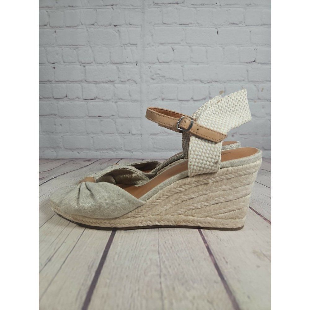 ☆ Lucky Brand Macrimay Wedge Sandala Women's Size 8.5